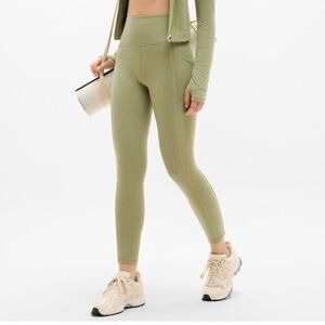 NWT Athleta Salutation Stash Pop Stitch 7/8 Leggings